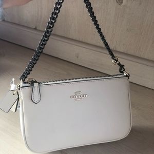 Coach X Selena Gomez Nolita Wristlet Cream